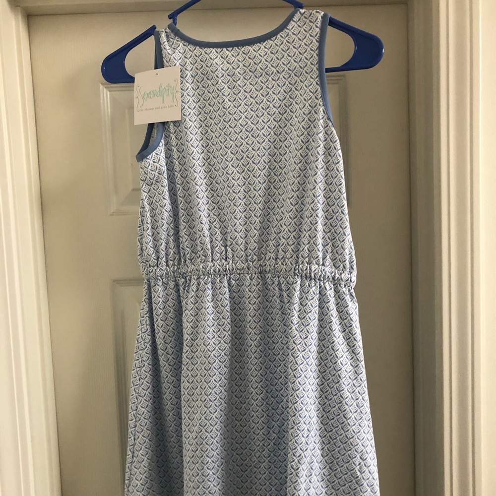 Serendipity dress kids 11 - 12 XXL blue